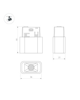 Светильник на шине Arlight 043291-foto2