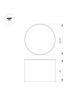 Накладной светильник Arlight 041247-foto2