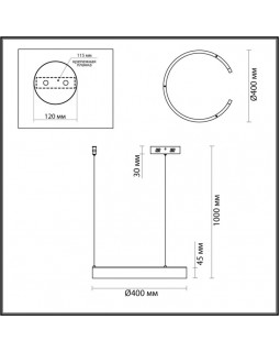 Подвесной светильник LUMION 6534/28L-foto2