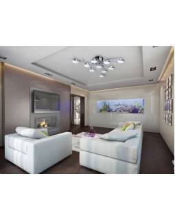 Накладная люстра DeMarkt 308010910-foto3