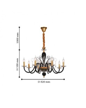 Подвесная люстра Favourite 2023-8P-foto3