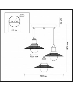 Подвесной светильник LUMION 3513/3A-foto3