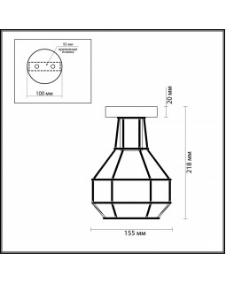 Накладной светильник LUMION 3637/1C-foto2