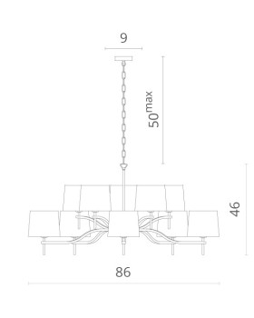 Подвесная люстра Divinare 1341/02 LM-10-foto5