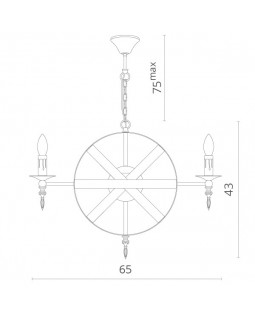 Подвесная люстра Divinare 4043/04 SP-8-foto3