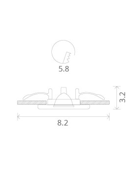 Встраиваемый светильник ARTE Lamp A1203PL-1GO-foto3