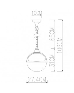 Подвесной светильник ARTE Lamp A1495SO-1BK-foto4