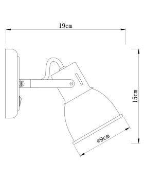 Спот ARTE Lamp A1677AP-1BK-foto3