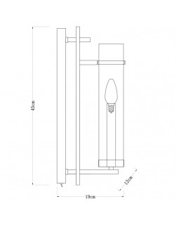 Бра ARTE Lamp A1688AP-1CC-foto5