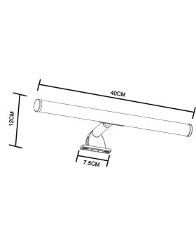 Светильник для картин ARTE Lamp A2835AP-1WH-foto2