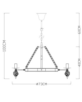 Подвесная люстра ARTE Lamp A4550LM-6CK-foto5