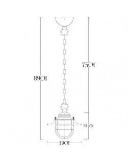 Подвесной светильник ARTE Lamp A4579SP-1WG-foto3