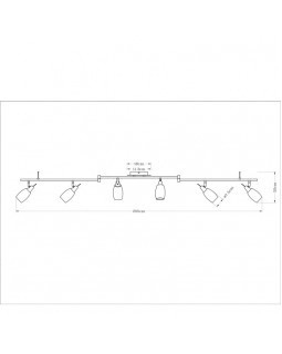 Спот ARTE Lamp A4590PL-6SS-foto4