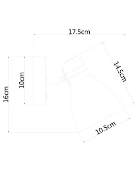 Бра ARTE Lamp A5049AP-1BK-foto4