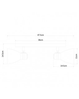 Спот ARTE Lamp A5049AP-2WH-foto4