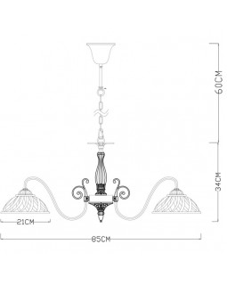 Подвесная люстра ARTE Lamp A5358LM-5WG-foto5