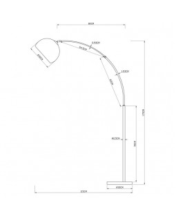 Торшер ARTE Lamp A5822PN-1SS-foto4