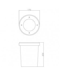 Тротуарный светильник ARTE Lamp A6013IN-1SS-foto4