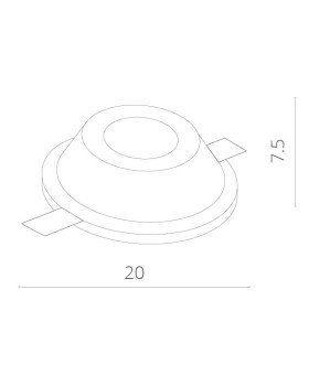 Встраиваемый светильник ARTE Lamp A9270PL-1WH-foto2