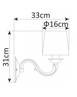Бра ARTE Lamp A9395AP-1WG-foto4