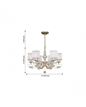 Подвесная люстра Favourite 2307-6P-foto2