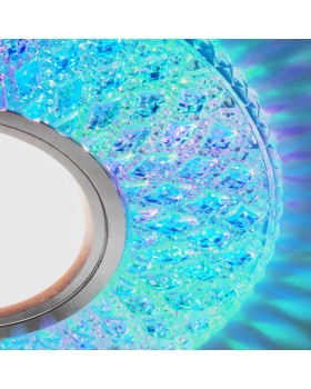 Встраиваемый светильник Elektrostandard 2220 MR16 CL прозрачный подсветка мульти-foto3