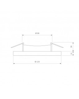 Встраиваемый светильник Elektrostandard 3026 GX53 CL прозрачный-foto4