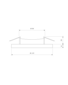 Встраиваемый светильник Elektrostandard 3026 GX53 CL прозрачный-foto4