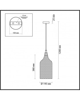 Подвесной светильник Odeon Light 4710/1-foto4