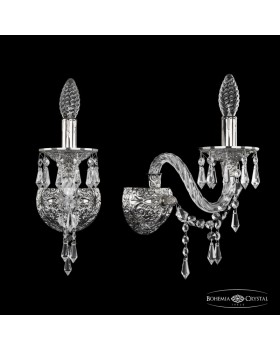 Бра Bohemia Ivele Crystal 16103B/1/165 Ni