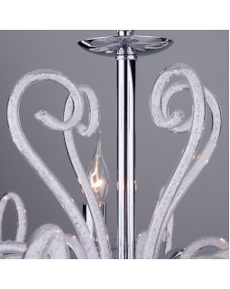 Подвесная люстра Eurosvet 60090/8 хром-foto4