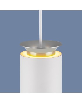Подвесной светильник Elektrostandard DLS021 9+4W 4200К белый матовый/серебро-foto3