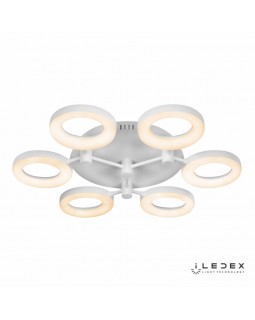 Накладная люстра iLedex FS-014-X6-(B) 72W WH-foto2