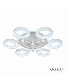 Накладная люстра iLedex FS-014-X6-(B) 72W WH-foto3