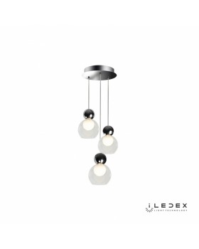 Подвесная люстра iLedex C4476-3R CR-foto2
