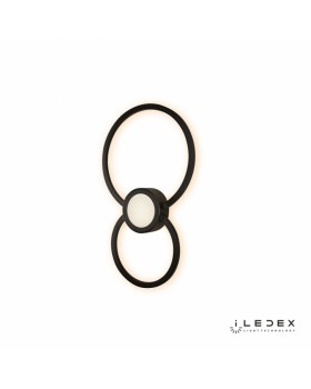 Бра iLedex X046124 24W 3000K BK-foto3