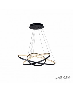 Подвесная люстра iLedex D098-3 (800x600x400) BK-foto3