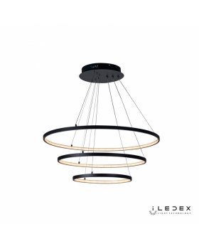 Подвесная люстра iLedex D098-3 (800x600x400) BK-foto5