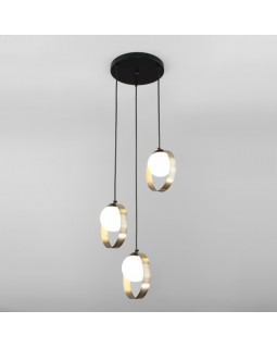 Подвесной светильник Eurosvet 50205/3 черный/бронза-foto2