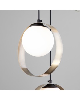 Подвесной светильник Eurosvet 50205/3 черный/бронза-foto4