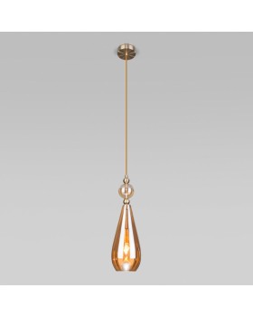 Подвесной светильник Eurosvet 50202/1 янтарный-foto2
