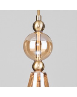 Подвесной светильник Eurosvet 50202/1 янтарный-foto3