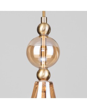 Подвесной светильник Eurosvet 50202/1 янтарный-foto3