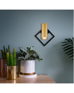 Бра Eurosvet 20091/1 LED черный/ золото-foto2