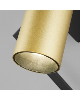 Бра Eurosvet 20091/1 LED черный/ золото-foto4