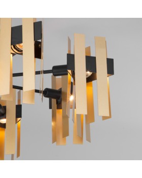 Люстра на штанге Eurosvet 70116/8 черный-foto3