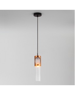 Подвесной светильник Eurosvet 50087/1 черный/бронза-foto2