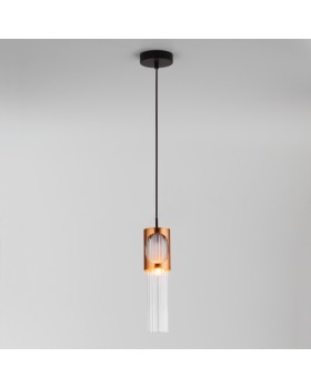 Подвесной светильник Eurosvet 50087/1 черный/бронза-foto2