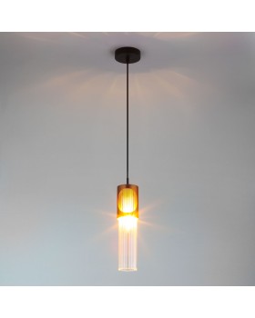 Подвесной светильник Eurosvet 50087/1 черный/бронза-foto4