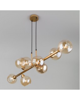 Подвесная люстра Eurosvet 70113/8 янтарный-foto3